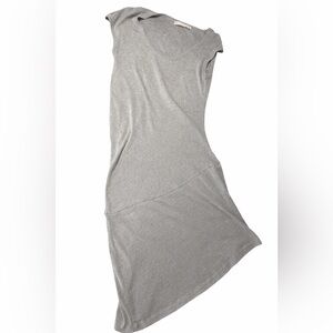 Stefanel silver Asymmetrical Dress